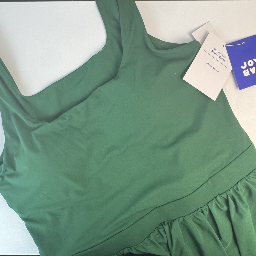 JoyLab Active Dress M Arugula Green · Built-in Shorts + Pockets *NWOT - Picture 5 of 9